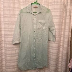 Light green Papinelle night shirt or bathing suit cover up
